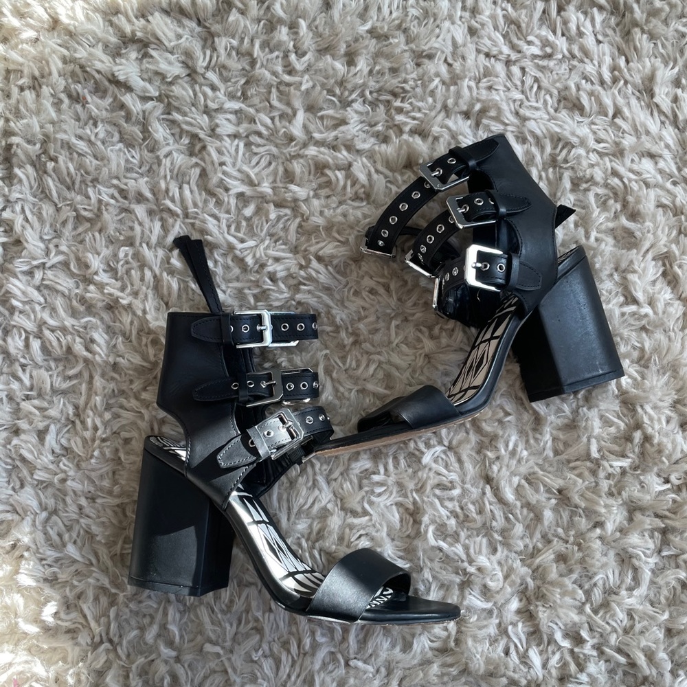 Dolce vita buckle heels